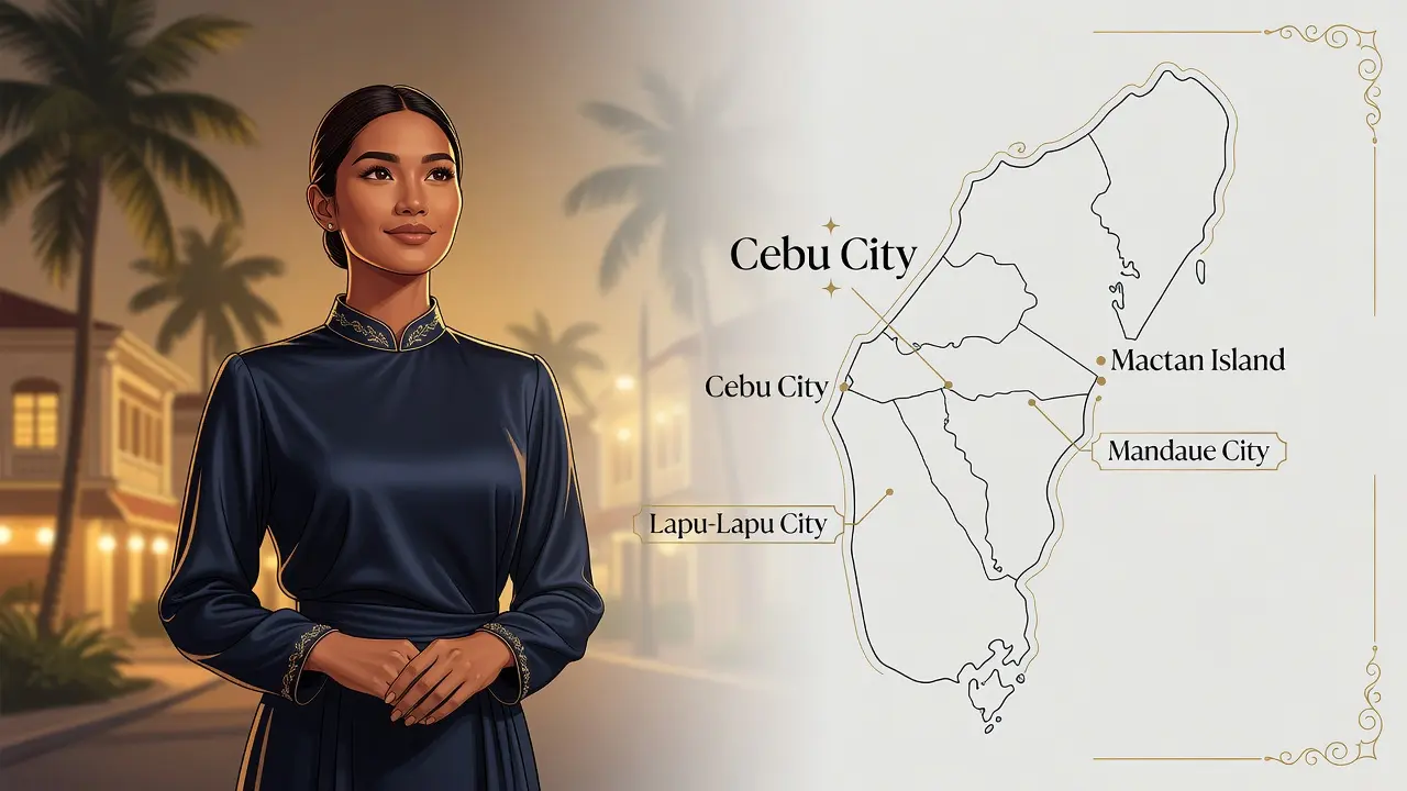 Areas served by Cebu escort companions