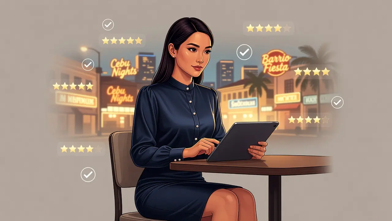 Using feedback when choosing a Cebu escort companion